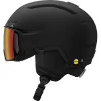 Salomon Driver Pro Sigphoto MIPS, skihjelm med visir, sort
