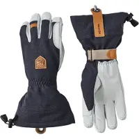 Hestra Army Leather Patrol Gauntlet, skihandsker, navy