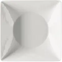 Rosenthal Mesh kvadratisk dyb tallerken 20 cm hvid