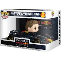 Funko POP! Oracle: Redbull Racing-rides Super Deluxe Verstappen W/rb20 Figur