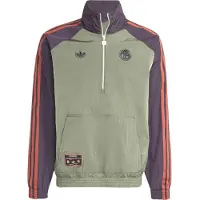 Adidas Originals Fc Bayern Terrace Icons Half-zip Jakke, størrelse X-Large