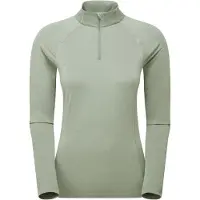 Montane F Dart Xt Zip Neck, dame, grøn