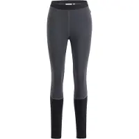 Lundhags Prime Merino Long John W, skiunderbukser, dame, grå/sort