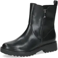 Caprice Bootie, black, made of Leather without heel, Size 37