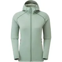 Montane F Fury Hoodie, fleecetrøje, dame, grøn