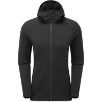 Montane F Protium Hoodie, fleece, dame, sort
