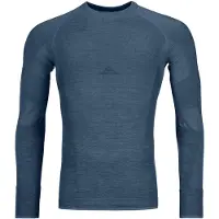 Ortovox - Skiundertøj - 230 Competition Long Sleeve M Petrol Blue til UnisexUld - Størrelse XL - Blå