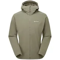 Montane Khamsin Hoodie, softshelljakke, herre, grøn