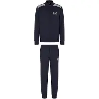 Emporio Armani EA7til mænd. 7M000966_AF10377 Træningsdragt Train 7 Lines navy (M), Casual, Sport, Bomuld, Multisport, Lange ærmer, Blå