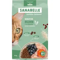 Sanabelle Sensitive med kylling og blåbær kattefoder