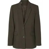 Selected Blazer 'SLFRITA' mørkebrun