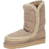 Mou Moutil kvinder. MU.FW101000A Eskimo læder ankelstøvler 24 brun (39), Fast, Ingen, Casual