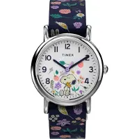 Timex Analogt ur navy / lime / lilla / sølv / naturhvid