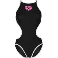 Arena Badedragt 'ONE BIGLOGO' pink / sort / hvid