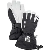Hestra Army Leather Heli skihandsker, junior, sort