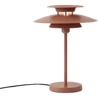QAZQA Retro bordlampe mokka stål 45 cm - Pauly