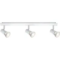 Paulmann 667.04, Overflade spotlys, GU10, 3 pære(r ), 230 V, Hvid