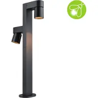 Paulmann 94825 Kimu LED-bollardlampe LED (RGB) 7.8 W, 7.8 W Antracit