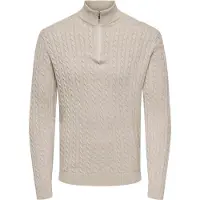 Only & Sons Pullover 'ONSLoui' beige
