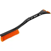 Bradas is-skraber med snepisker, 600 mm, sort/orange (ICE1162)