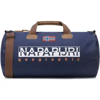 Napapijri Weekendtaske 'Bering 3' navy / choko / rød / hvid