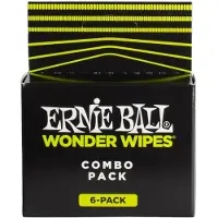 Ernie Ball Wonder Wipes Combo Pack 6-Pack (P04279)