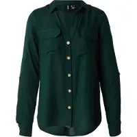 Vero Moda Bluse 'VMBumpy' smaragd