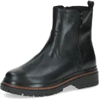 Caprice Bootie, black, made of Leather without heel, Size 37