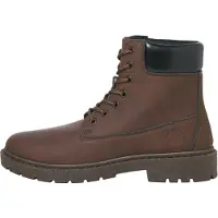 Jack & Jones Snørestøvler 'JFWAINSWORTH' brun / sort