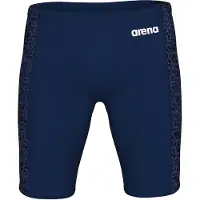 Arena Badebukser 'Snakeskin Jammer' marin / indigo / hvid