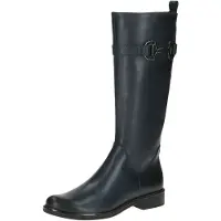 Caprice Boots, blue, made of Leather with Block heel, Size 38