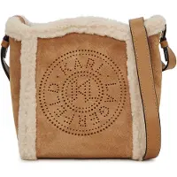 Karl Lagerfeld Skuldertaske 'Sacs à main Crystal Rain Marron' brun