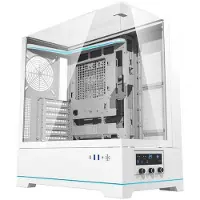 Darkflash DY450 computerkabinet uden blæsere (hvid)