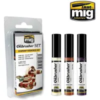 Vallejo Ammo oliebrusher-sæt - Starship Markings Set