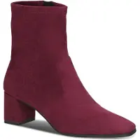 Caprice Bootie, red, made of Textiles with Block heel, Size 36