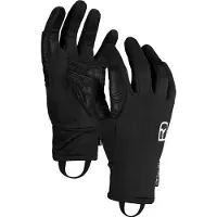 Ortovox - Touring skitøj - Fleece Light Glove M Black Raven til Unisex - Størrelse S - Sort