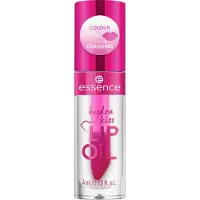 Essence essens | Hydra Kiss Lip Oil |Intens Hydration & Glossy Finish | Infunderet med hyaluronsyre vitamin E og jojobaolie | Vegan & Cruelty Free (06 |