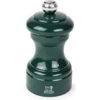Peugeot peberkværn 10 cm, skovgrønt malet træ