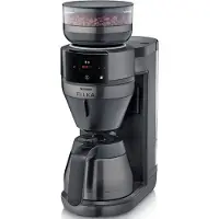 Severin Helautomatisk filterkaffebryggare FILKA 2.0 med termoskanna KA 4855 Dark Inox