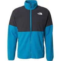 The North Face - Fleece - M Glacier Heavyweight Full Zip Dusk Blue Asphalt Grey til UnisexUld - Størrelse S - Blå