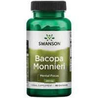 Swanson Health Bacopa Monnieri, 250 mg - 90 kapsler