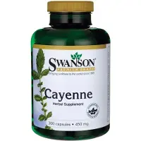 Swanson Health , Cayenne, 450 mg, 300 Kapsler