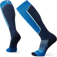Smartwool U'S Ski Targeted Cushion OTC sokker, J96 | laguna blue, XL