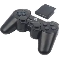 Gembird Wireless Dual Vibration Gamepad - Wireless Controller - Sony PlayStation 2