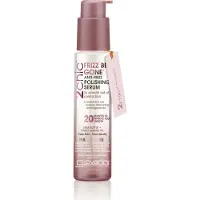 Giovanni , 2chic, Frizz Be Gone Anti-Frizz Polishing Serum, Shea Butter + Sweet Almond Oil, 2.75 fl oz (81 ml)