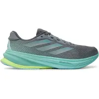 Adidas Dame Supernova Rise 2 Neutrale Løbesko Grå/Magic Grey Metallic/Flash Aqua