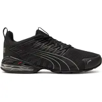 Puma Voltaic Evo Sneakers, Shoes, Black/Stormy Slate/Red, 40.5