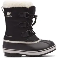 Sorel - Afterski - Yoot Pac Nylon Wp Black til Unisex - Størrelse 2 US - Sort