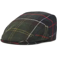 Barbour Hætte 'Galingale' navy / mørkegrøn / rød / hvid
