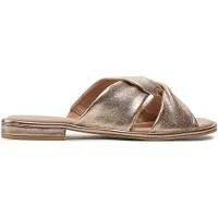Caprice Mule, metallic, made of Leather with Block heel, Size 36